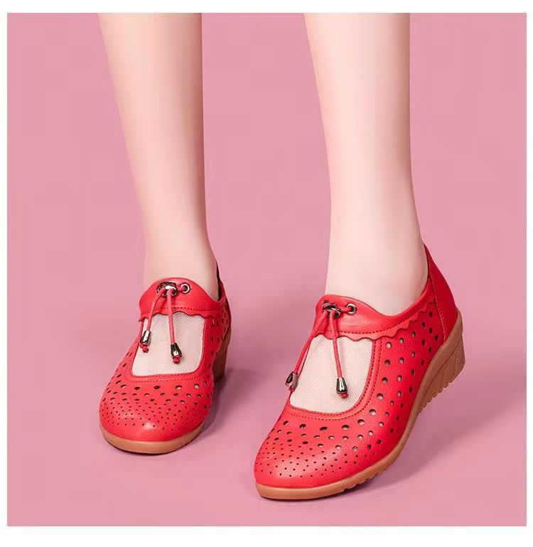 🔥【35-40】Sandale noi din piele de vacă pentru femei