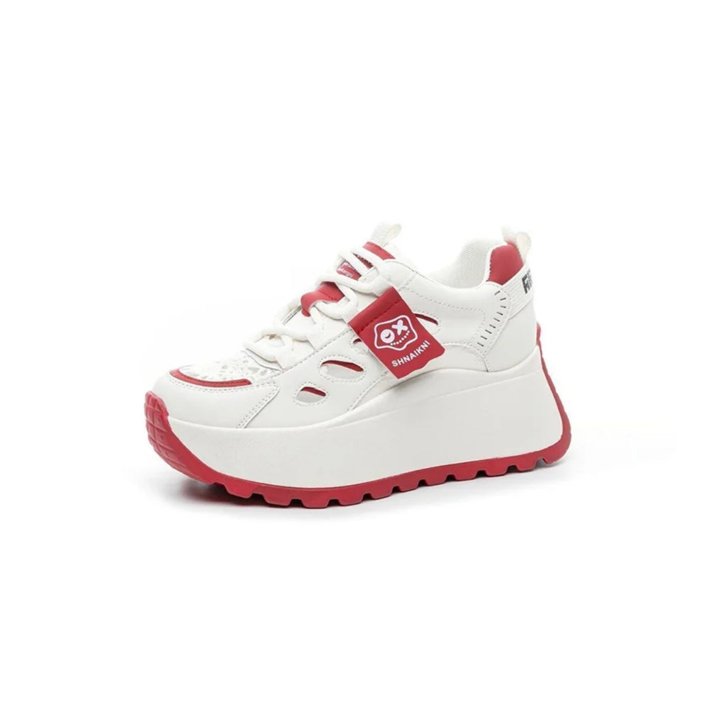 🔥【35-40】Pantofi casual cu talpă groasă și design ajurat