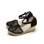 🔥【35-42】Sandale de vară la modă din dantelă și plasă
