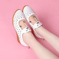 🔥【35-40】Sandale noi din piele de vacă pentru femei