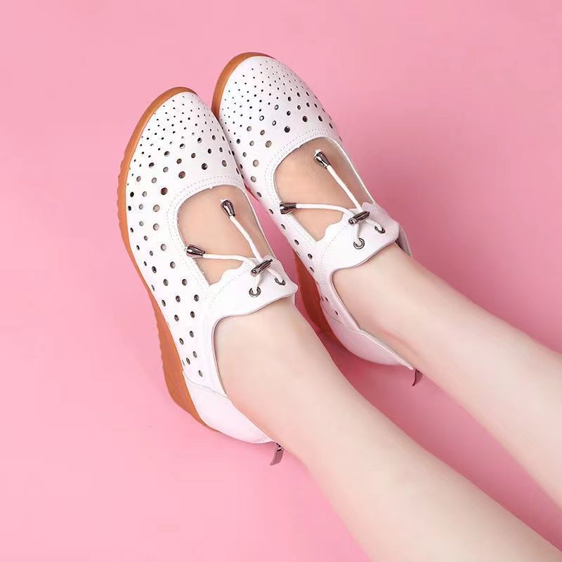 🔥【35-40】Sandale noi din piele de vacă pentru femei